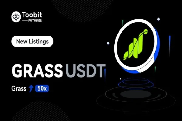 لیست شدن GRASS در توبیت با امکان معامله اهرمی تا 50x
