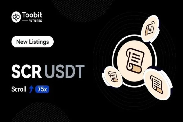 لیست شدن توکن اسکرول (SCR) در صرافی توبیت با اهرم 75X